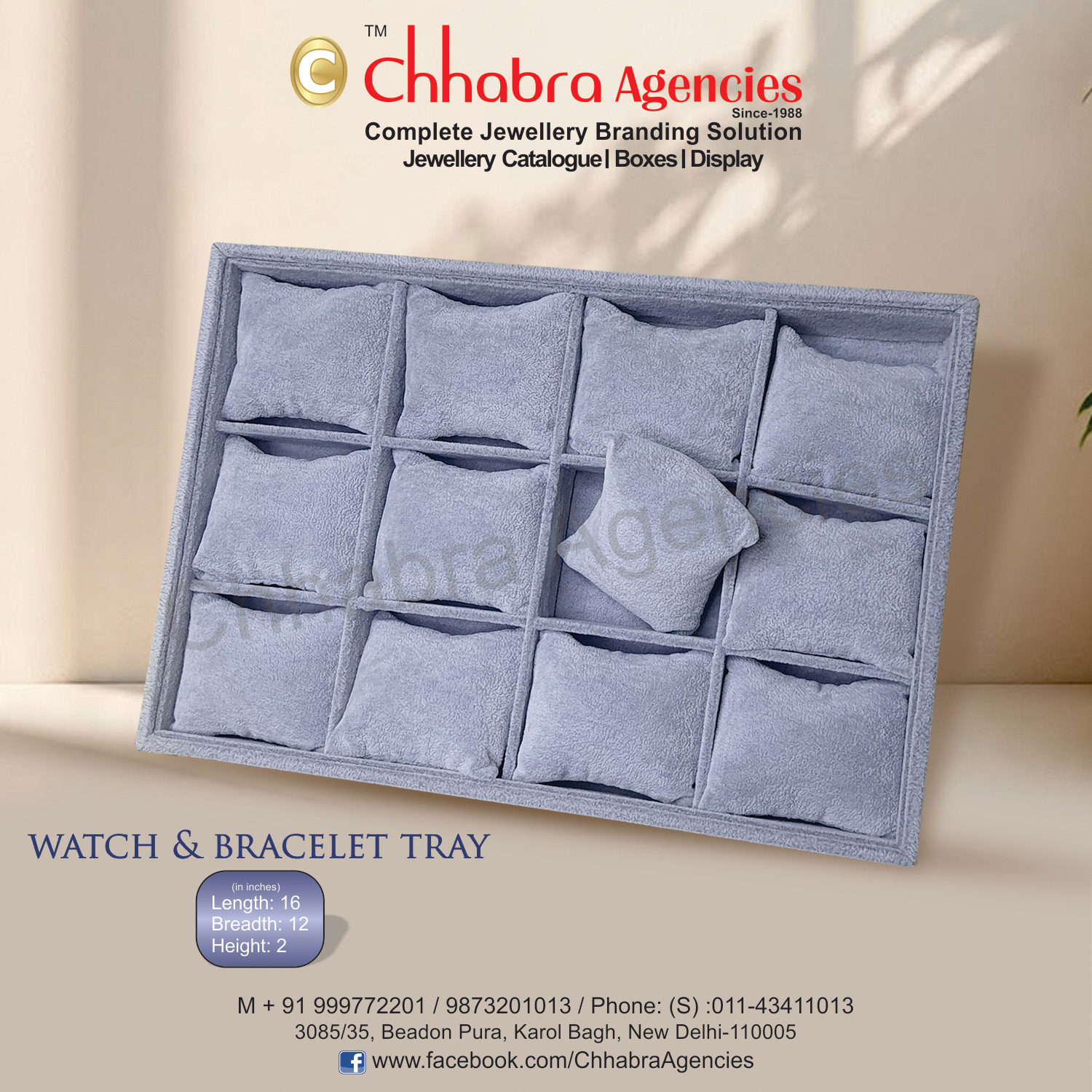 Watch & Bracelet Tray